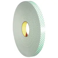 3M™ 4032 Double Sided Foam Tape, 1/2" x 72 yds., 1/32", Natural, 18/Case
