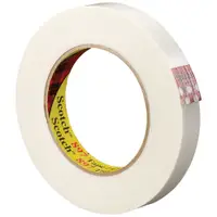 3M™ 897 Strapping Tape, 6.0 Mil, 2" x 60 yds., Clear, 24/Case