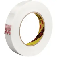 3M™ 8915 Strapping Tape, 6.0 Mil, 3/4" x 60 yds., Clear, 12/Case