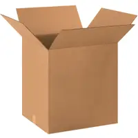 Corrugated Boxes, 24" x 20" x 24", Kraft, 10/Bundle; 150/Skid