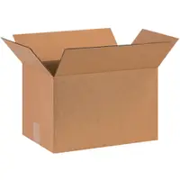 Corrugated Boxes, 16" x 10" x 10", Kraft, 10/Bundle