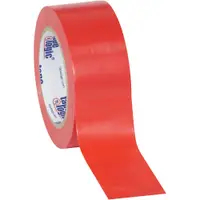 Tape Logic® Solid Vinyl Safety Tape, 6.0 Mil, 2" x 36 yds., Red, 3/Case
