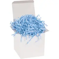 Crinkle Paper, 10 lb., Light Blue, 1/Case