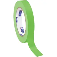 Tape Logic® Masking Tape, 4.9 Mil, 3/4" x 60 yds., Light Green, 12/Case