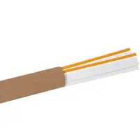 Slip-Strip™ Label Holder Strip, 1 1/4" x 48", Clear, 6/Case