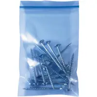 VCI Reclosable 4 Mil Poly Bags, 4" x 6", Blue, 1000/Case