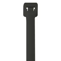 UV Cable Ties, 120#, 14", Black, 100/Case