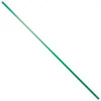 Plastic Twist Ties, 4" x 5/32", Metallic Green, 2000/Case