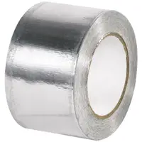 Industrial Aluminum Foil Tape, 5.0 Mil, 3" x 60 yds., Silver, 12/Case