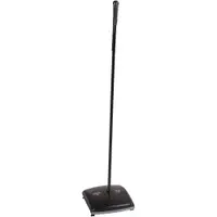 Rubbermaid® Dual-Action Bristle Sweeper, 7 1/2", Black, 1/Each