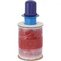 Goodwrappers® Identi-Wrap, "DO NOT DOUBLE STACK", 5" x 80 Gauge x 500', Red/Black, 6/Case