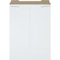 Stayflats® Mailers, 20" x 27", White, 50/Case