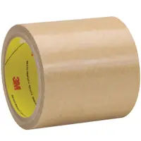 3M™ 9458 Adhesive Transfer Tape, Hand Rolls, 1.0 Mil, 4 1/4" x 60 yds., Clear, 3/Case