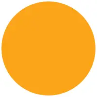 Tape Logic® Removable Labels, 3" Circle, Fluorescent Orange, 500 /Roll
