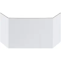 Corrugated Bin Dividers, 6", White, 100/Case