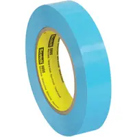 3M™ 8898 Tensilized Poly Strapping Tape, 4.6 Mil, 1" x 60 yds., Blue, 36/Case