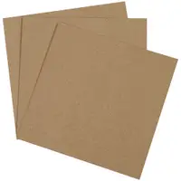 Chipboard Pads, 12" x 12", Kraft, 625/Case