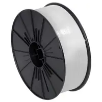 Plastic Twist Tie Spool, 5/32" x 7000', White, 1/Case