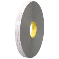 3M™ 4956 VHB™ Tape, 62.0 Mil, 1/2" x 5 yds, Gray, 1/Case
