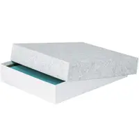 Stationery Set-Up Cartons, 8 1/2" x 11" x 2", Gray Leatherette, 40/Case