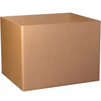 Triple Wall Gaylord Bottoms, 48" x 40" x 36", Kraft, 5/Bundle; 30/Skid