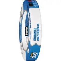 3M™ 2090 Masking Tape, 5.0 Mil, 3/4" x 60 yds., Blue, 48/Case