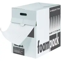 Air Foam Dispenser Packs, 1/4" x 24" x 85', White, 1/Each