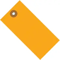 Tyvek® Shipping Tags, 6 1/4" x 3 1/8", Orange, 100/Case