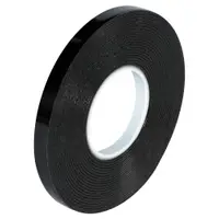 3M™ 4949 VHB™ Tape, 45.0 Mil, 1/2" x 5 yds, Black, 1/Case