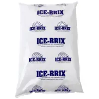 Ice-Brix™ Cold Packs, 10" x 6" x 1-1/2", White, 9/Case
