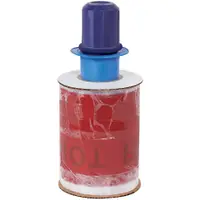 Goodwrappers® Identi-Wrap, "RED HOT RUSH", 5" x 80 Gauge x 500', Red/Black, 6/Case