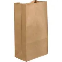 Grocery Bags, 12" x 7" x 21 3/4", Kraft, 250/Case