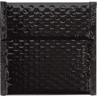 Glamour Bubble Mailers, 7" x 6 3/4", Black, 72/Case