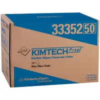 Kimtech® Prep Dispenser Box Wipers, 12" x 16.8", Blue, 180/Case