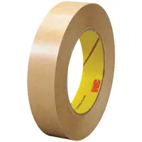 3M™ 465 Adhesive Transfer Tape, Hand Rolls, 2.0 Mil, 1" x 60 yds., Clear, 36/Case