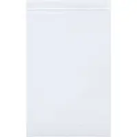 Gusseted 2 Mil Reclosable Poly Bags, 12" x 3" x 15", Clear, 1000/Case