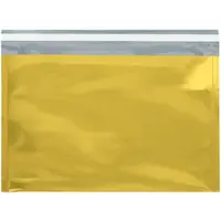 Metallic Glamour Mailers, 9 1/2" x 12 3/4", Gold, 250/Case