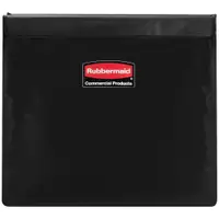 Rubbermaid® Collapsible Basket Truck Replacement Liner, 8 Bushel, Black, 1/Case