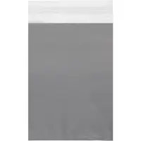 Clear View Poly Envelopes, 9" x 12", Clear/White, 500/Case