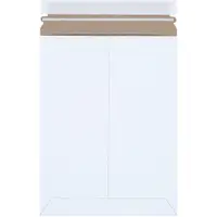 Stayflats Plus® Self-Seal Mailers, 9" x 11-1/2", White, 25/Case