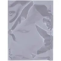 Unprinted Open End Static Shielding Bags, 8" x 12", Transparent, 100/Case