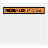 Tape Logic® "Packing List Enclosed" Envelopes, 7" x 6", Orange, 1000/Case