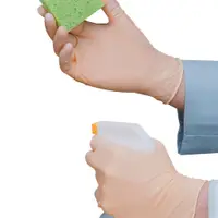 Latex Gloves, Exam Grade , Powder-Free, Small, White, 100/Case