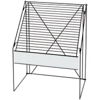 Tissue Paper Rack, Black, 1/Each