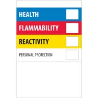 Tape Logic® Labels, "Health Flammability Reactivity", 2" x 3", Multiple, 500/Roll