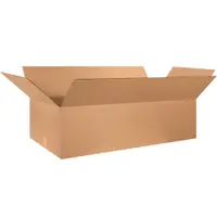 Double Wall Boxes, 48" x 24" x 12", Kraft, 5/Bundle; 75/Skid