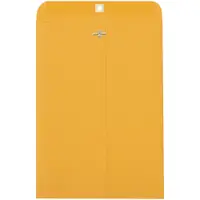 Clasp Envelopes, 9 1/4" x 14 1/2", Kraft, 500/Case