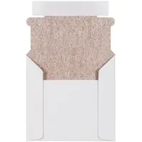 Foam Lined CD Mailers, 5 1/8" x 5", White, 100/Case