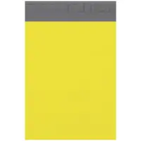Poly Mailers, 10" x 13", Yellow, 100/Case