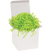 Crinkle Paper, 10 lb., Lime, 1/Case